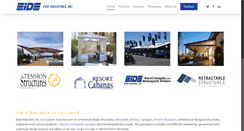 Desktop Screenshot of eideindustries.com